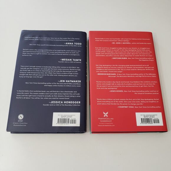 Set of 2 Books by Rachel Hollis: Girl Wash your Face and Girl Stop Apologizing - Picture 2 of 3